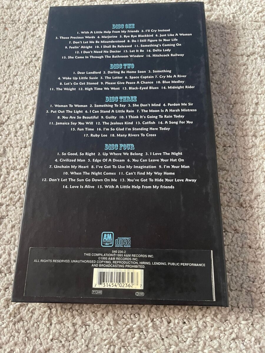 4CD-BOXセット！ジョー・コッカー/THE LONG VOYAGE HOME Joe Cocker
