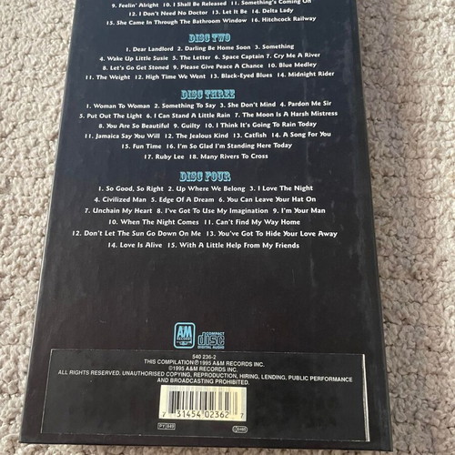 Joe Cocker Long Voyage Home Silver Anniversary Collection 4CD used