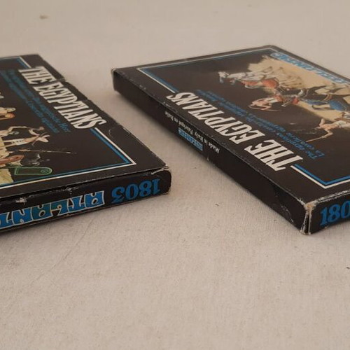 Atlantic The Egyptians No802 - No803 plastic figures HO scale used, 2 pieces