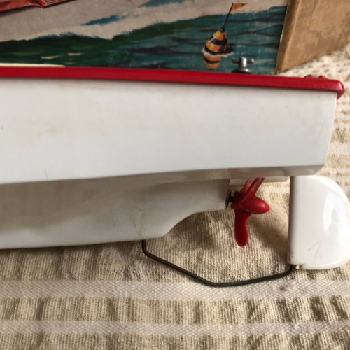 Tri-ang Scalex Electric Speed Boat 415S vintage used toy