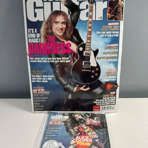 Total Guitar 146 March 2006 like new, English music magazine with CD