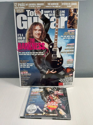 Total Guitar 146 March 2006 like new, English music magazine with CD