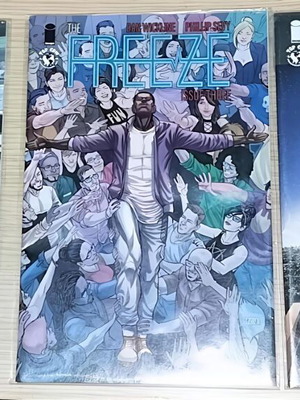 The Freeze comics new, series issues 2, 3, 4, English