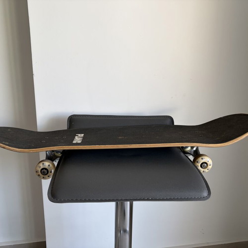 Plan B skateboard used with normal grip tape wear