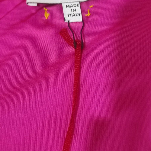 Luxury Who's Who Fuchsia Halter Top καινούργιο, μέγεθος M, 100% Viscosa