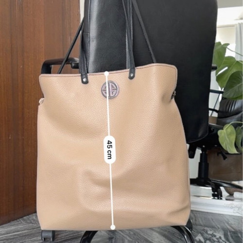EL Bag shoulder bag like new, beige, large size