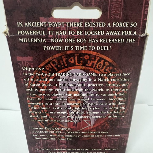 Yu-Gi-Oh! TCG Starter Deck Pegasus 1996 Konami complete used
