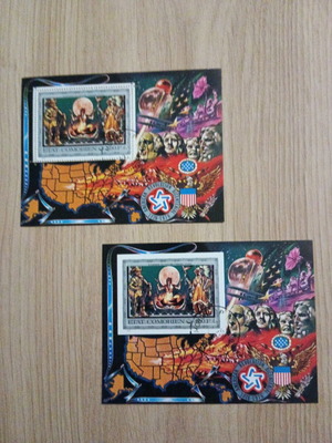 Comoros stamp set themed on American Revolution new