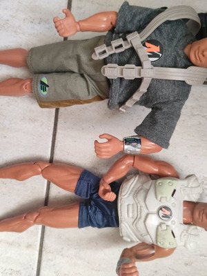 Action Man figures used