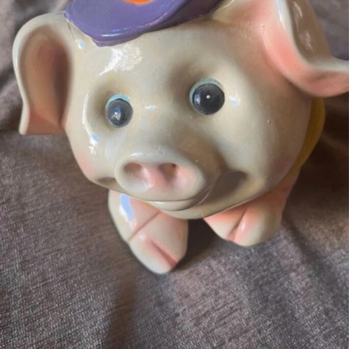 Ceramic piggy bank like new