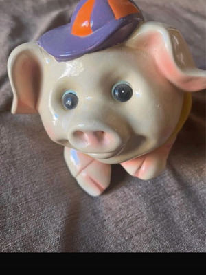 Ceramic piggy bank like new