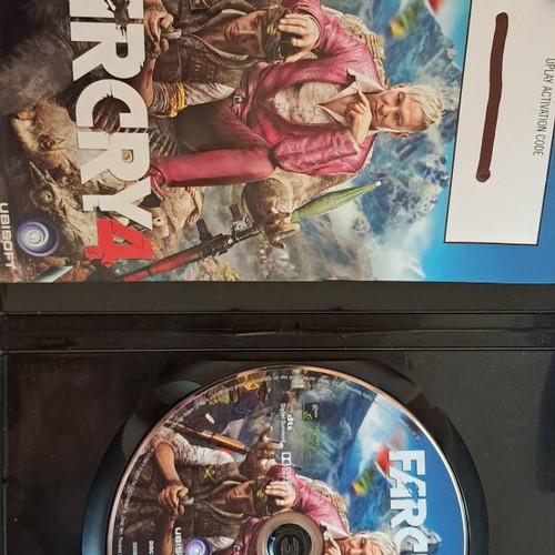 Far Cry 4 and SpongeBob SquarePants The Movie PC CD-ROM bundle like new