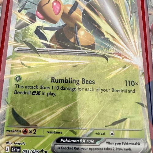 Pokémon TCG Chaos Rising ex Cards Lot near mint, 6 cards