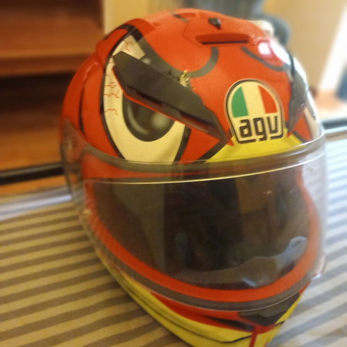 Agv Bird Helmet XL size like new with minor scratches