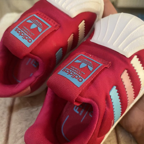 Adidas Super Star baby shoes like new