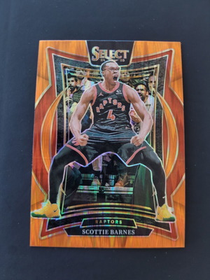 2024 Panini Select Scottie Barnes Orange Flash card like new