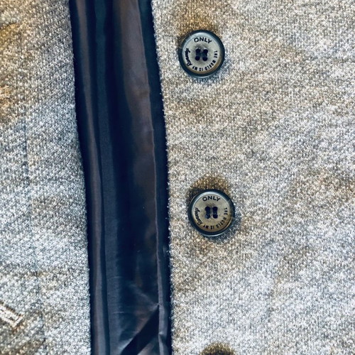 Only gray jacket like new, size S