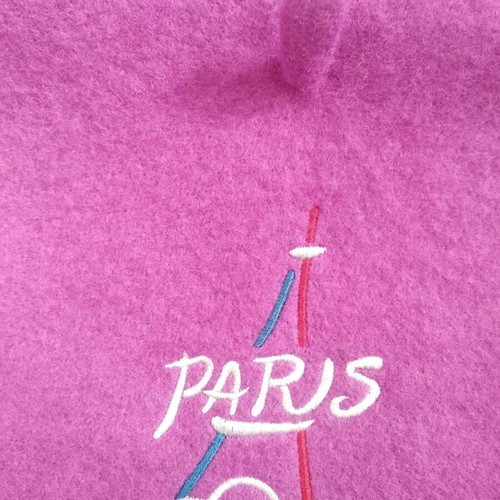 Pink beret new, unworn from Paris