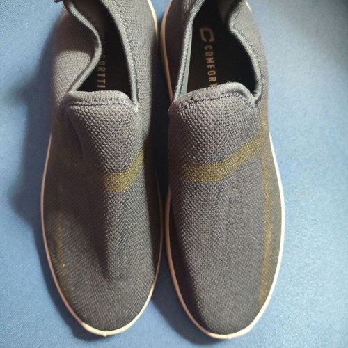 Comfortti slip-on sneakers new, blue, size 43