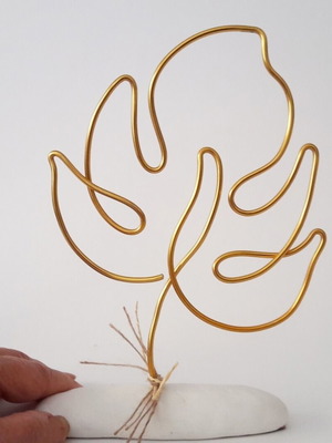 Monstera leaf handmade table decor new