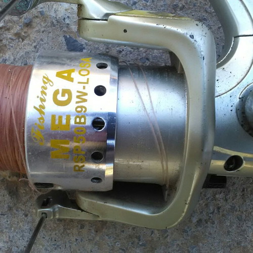Mega Cameleon 180 fishing rod with Mega reel used
