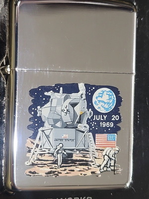 Zippo Apollo 11 Lunar Moon Landing 1969 new