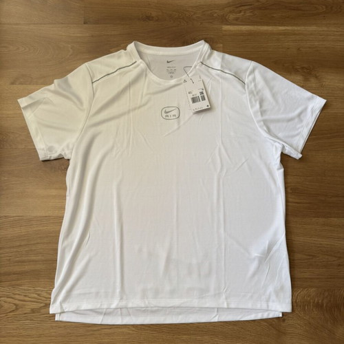 Nike Dri-FIT Air men's running t-shirt new, white, XXL