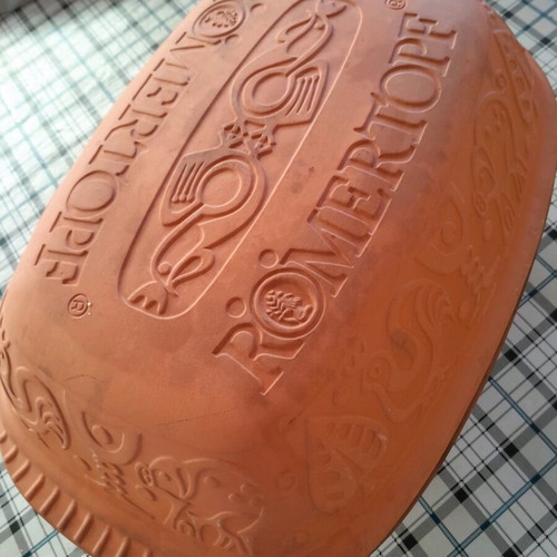German ceramic roaster like new, 4-4.5 liters