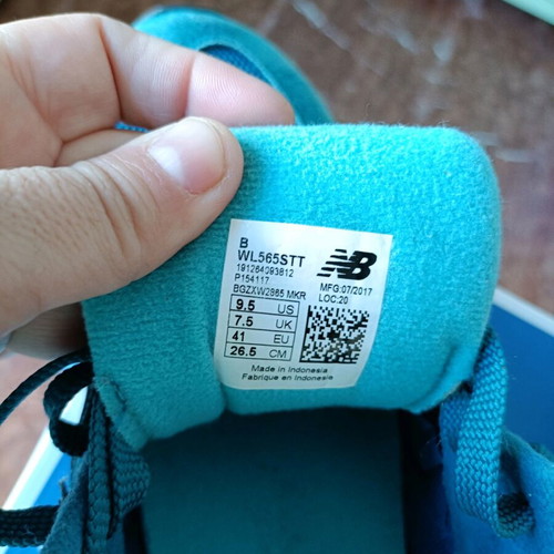 New Balance women's athletic shoes like new, size 41, turquoise
