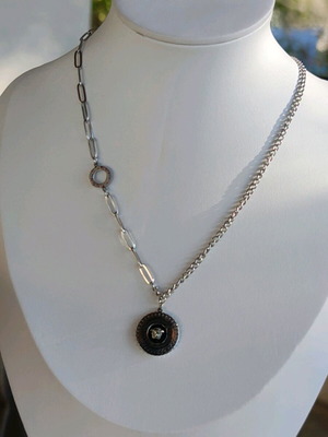 Steel Necklace New Silver