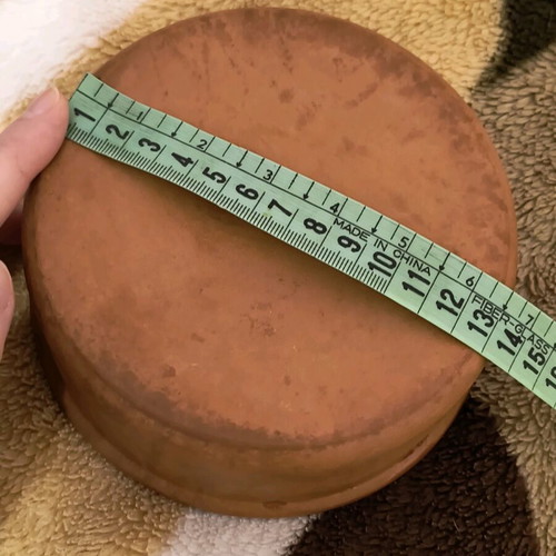 Ceramic bowl used, ideal for oven and candle holder