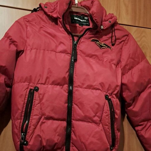 Children's jacket like new, red, size S, age 10