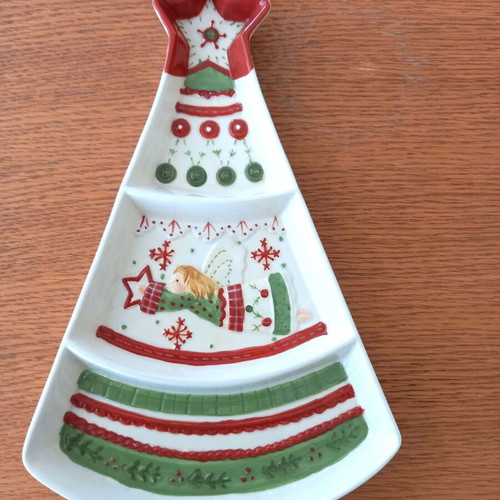 Seasonal ceramic and glass plates and trays new, Christmas and Easter