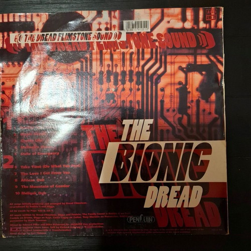 The Dread Flimstone Sound The Bionic Dread LP used, reggae