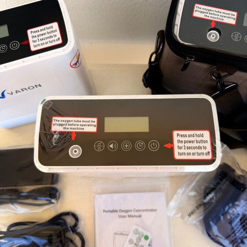 VARON VP-6 Portable Oxygen Concentrator Continuous Flow New