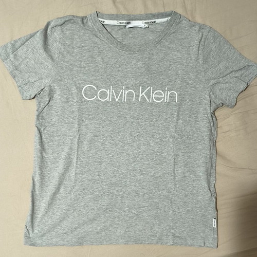 Calvin Klein grey melange T-shirt like new, size M