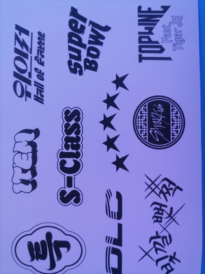 Stickers from 5 Stars album skz new
