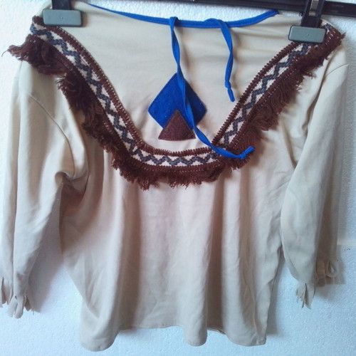 Carnival Costume Indian used, two pieces