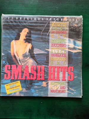 Smash Hits double vinyl record used, pop 1991