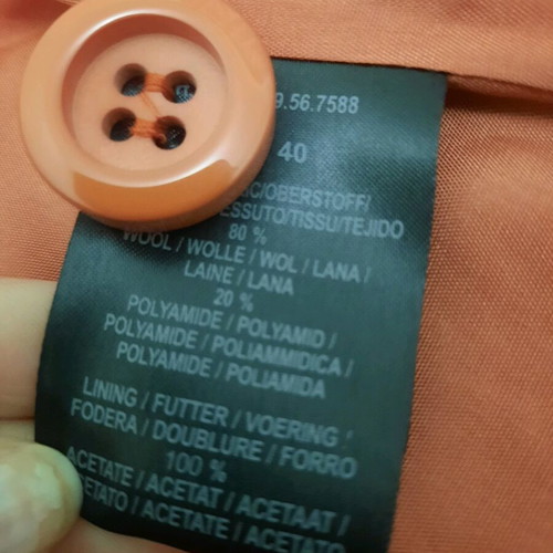 S.Oliver jacket cardigan like new, size M-L, 80% wool, pumpkin color
