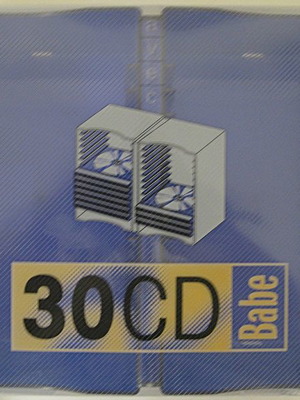Babe Stackable Case for 30 CDs New