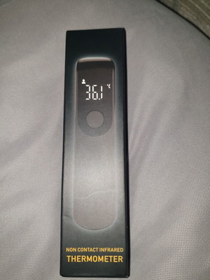 Infrared thermometer like new for human or object