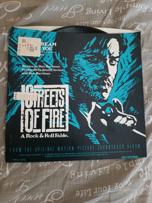 Lp Streets of Fire оригинален саундтрак употребяван, рок