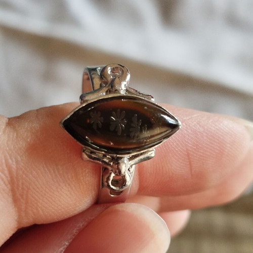 Stainless steel ring used with adjustable size