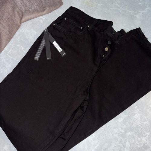 Amiri MA Bar Logo Straight-Leg Jeans brand new, black, size 36