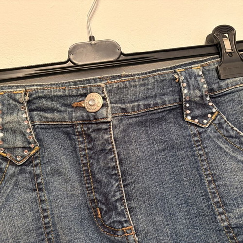 Passager denim skirt Large like new, blue