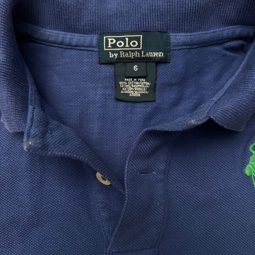 Ralph Lauren polo T-shirt 6 years like new, blue