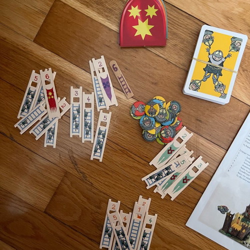 Board game Castles and Siege used, strategy game