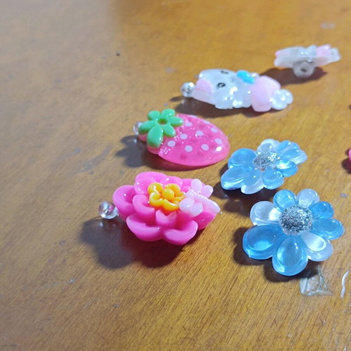 Beads and charms for nails or crafts