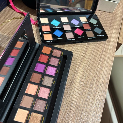 Revolution “Parental Advisory” and W7 “Dusk Till Dawn” palettes like new